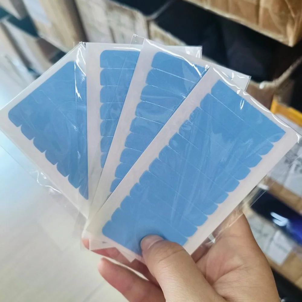 Wig Installation Kit Set:4.0*0.8cm Strong Waterproof Tape Remover Double Sided Replacement Hair