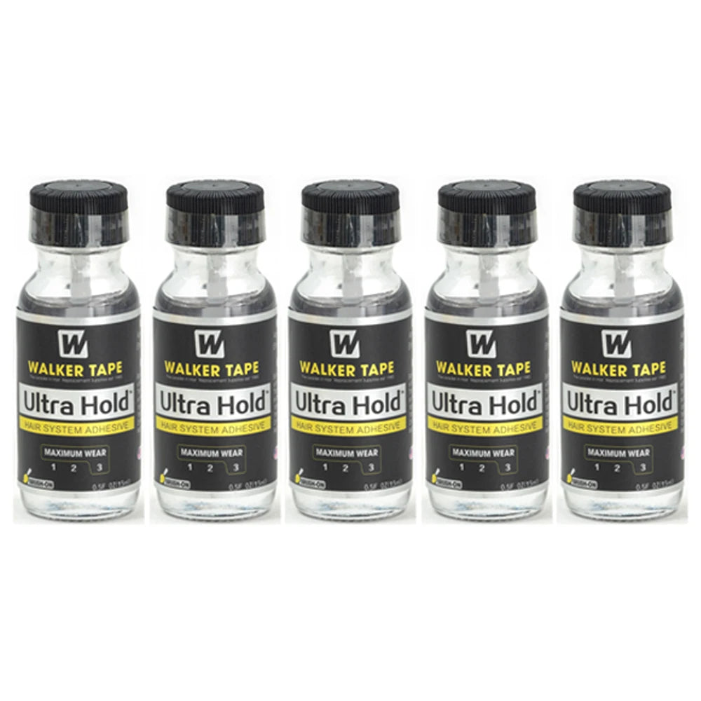 Wholesale 3/5/10Pcs Extreme Strong Hold Lace Glue 15/41/101ml Waterproof Hair Glue for Lace Wig/Toupee/Closure