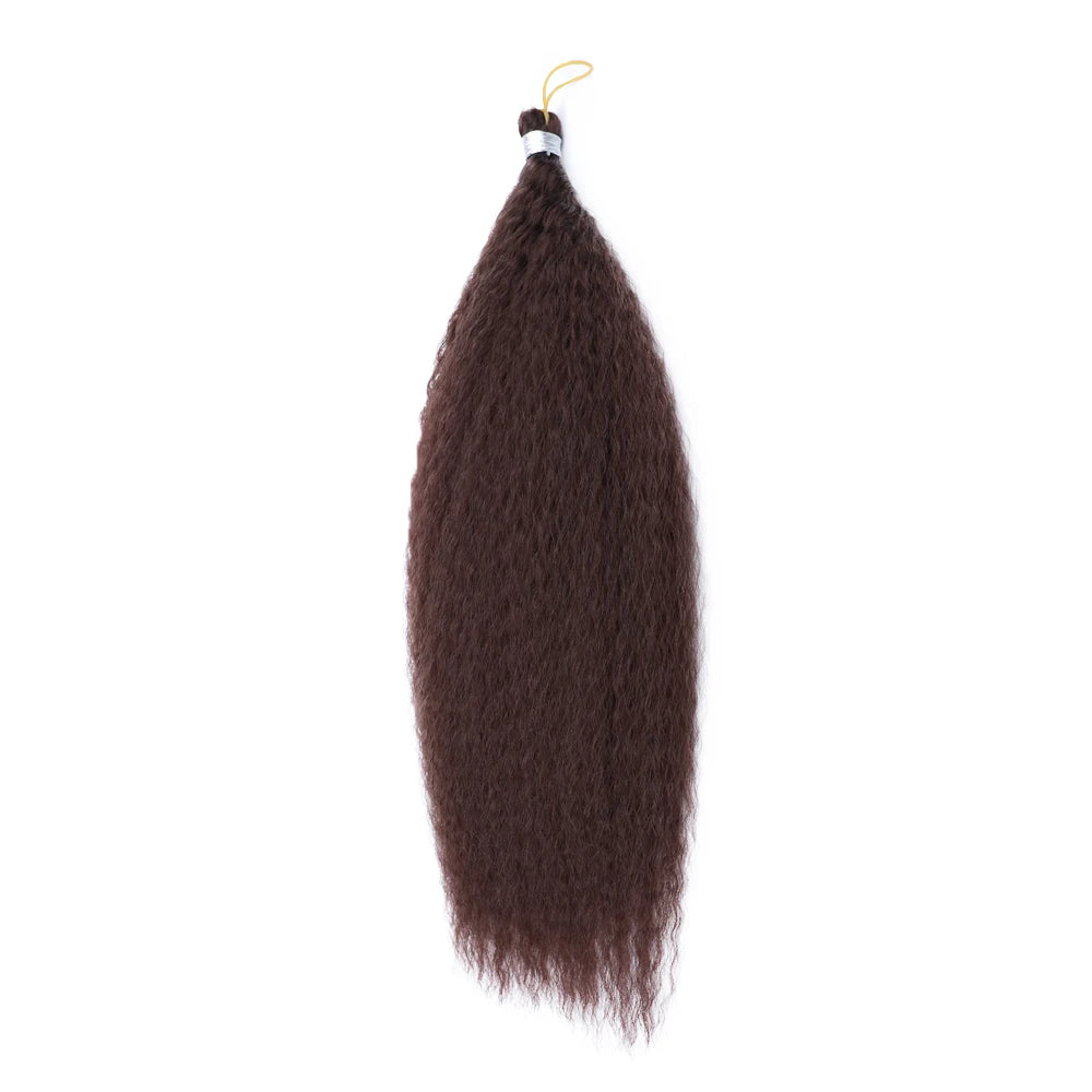 Synthetic Crochet Braiding Hair Extensions Afro Kinky Curly Fake Braids Strand Hook