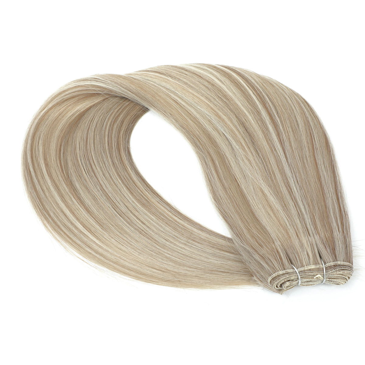Bone Straight Hair Bundles Salon Natural Extensions Fake Fibers Super Long Synthetic