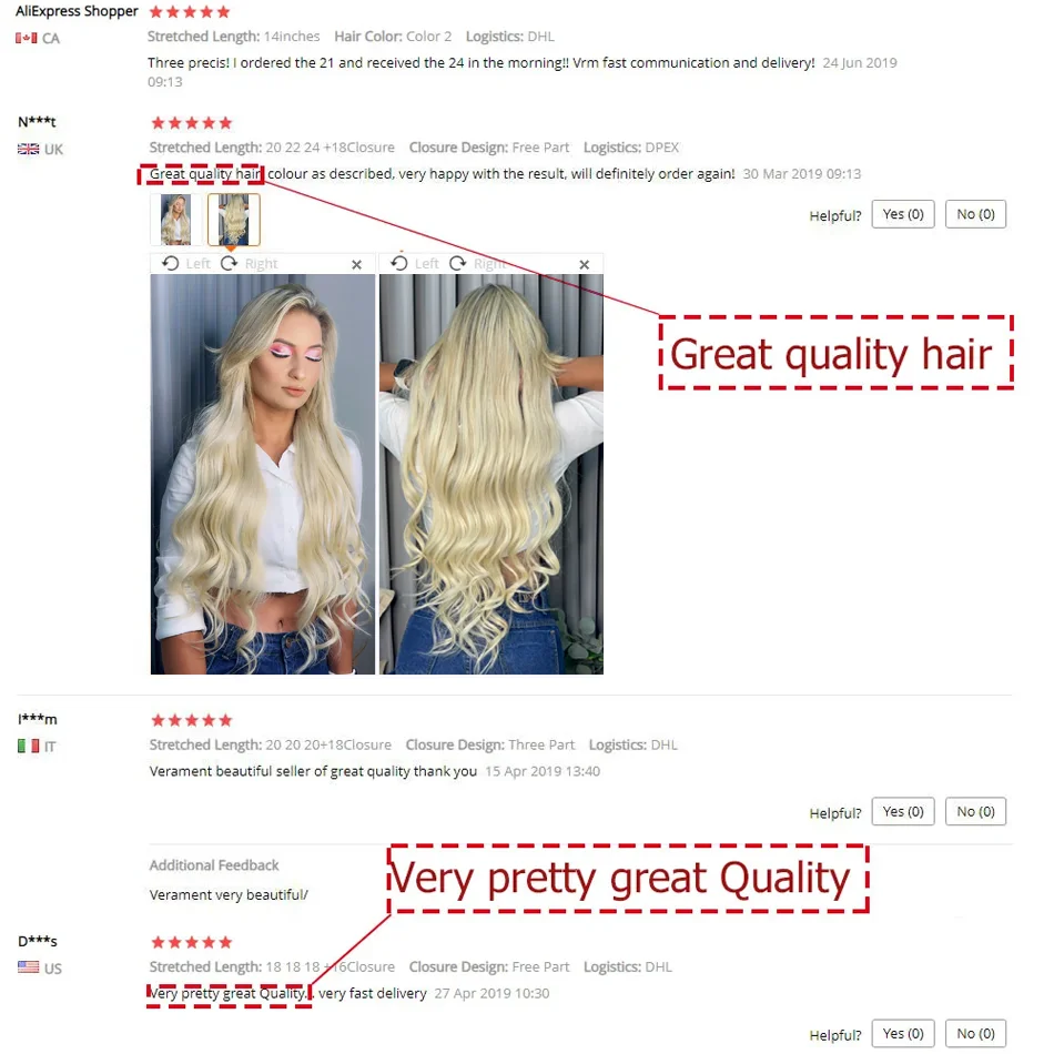 Human Hair Flat Tip Extension Remy Hair18-30inch Real Silky Straight Black Brown