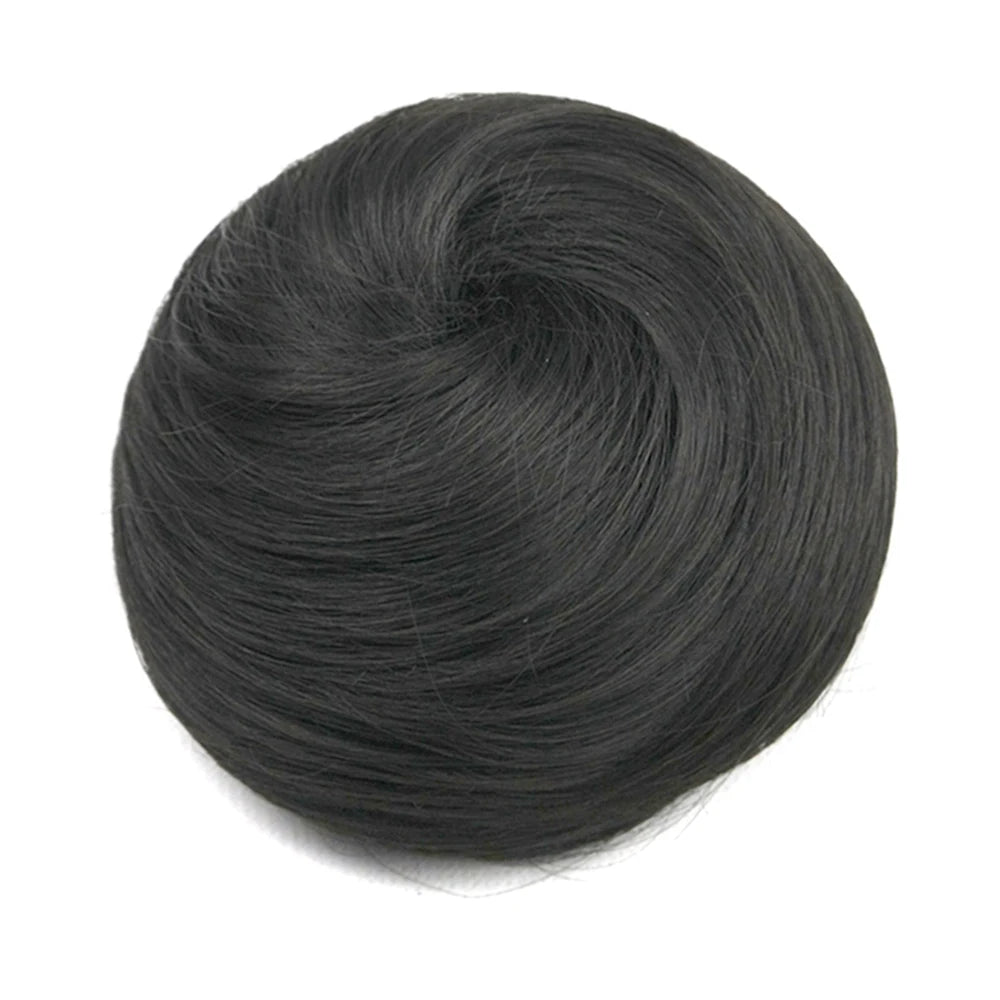 Synthetic Chignon Adjustable Hair Bun Hair Scrunchies Extension Curly Updo Hairpiece