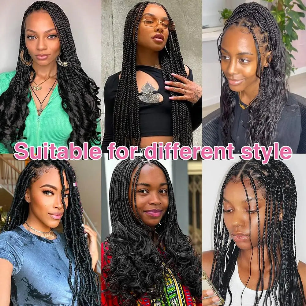 Braiding Hair Human Bulk Deep Wave Braids No Weft Extension 50-80cm