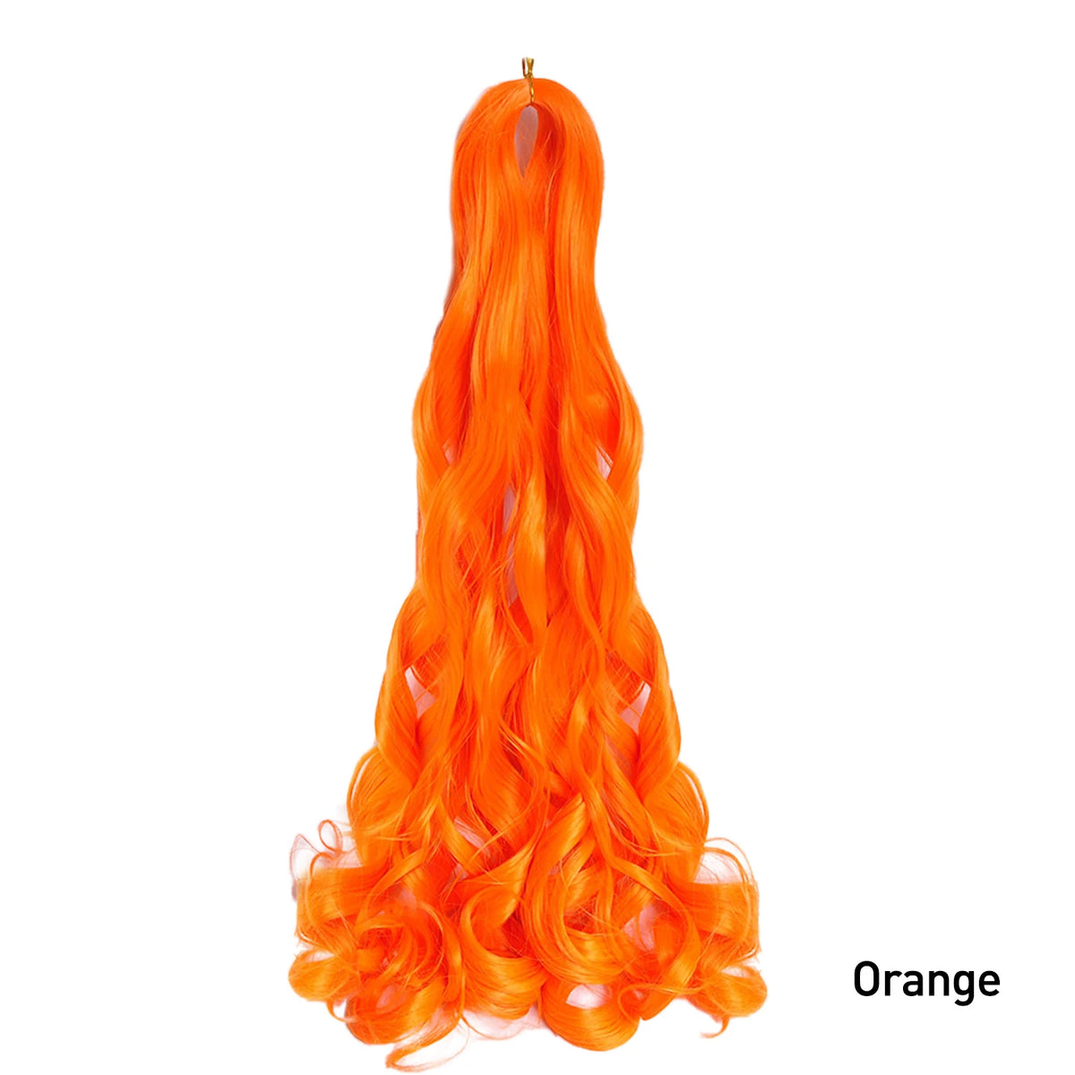 French Curls Braiding Hair Extensions Synthetic Spanish Curl Loose Wave Spiral Braids
