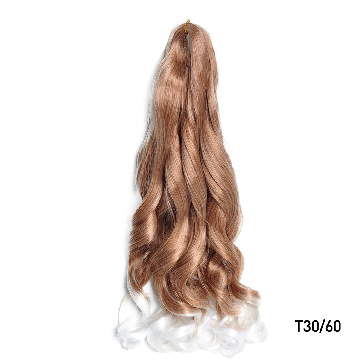 French Curls Braiding Hair Extensions Synthetic Spanish Curl Loose Wave Spiral Braids