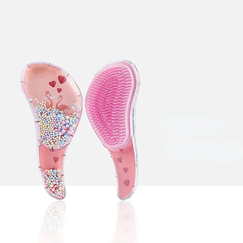 Star Magic Combs Anti-static Massage Unicorn Hair Brushes Tangle Detangle Shower Massage Hair Brush