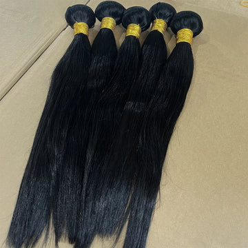Bone Straight Bundles Human Hair 12A Unprocessed Virgin Raw Vietnamese Double Weft