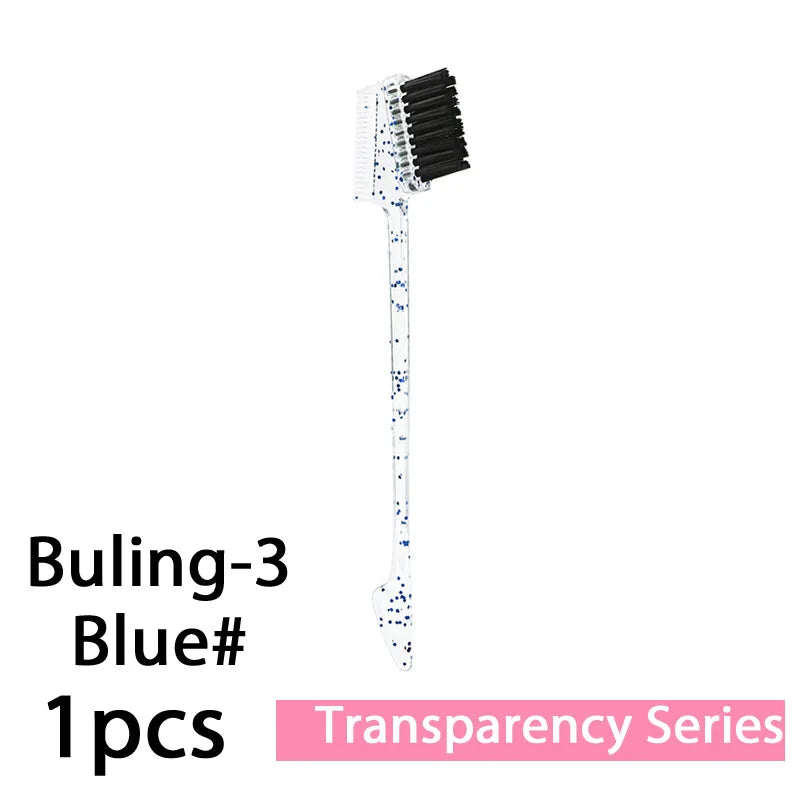 Dual Hair Edge Brush Teasing Comb 3N1 Control Holiday Gift Edges Baby