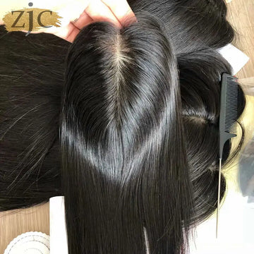 Remy Straight Hair Silk Base Closure, 4x4 Top Brazilain Silky Human Hidden