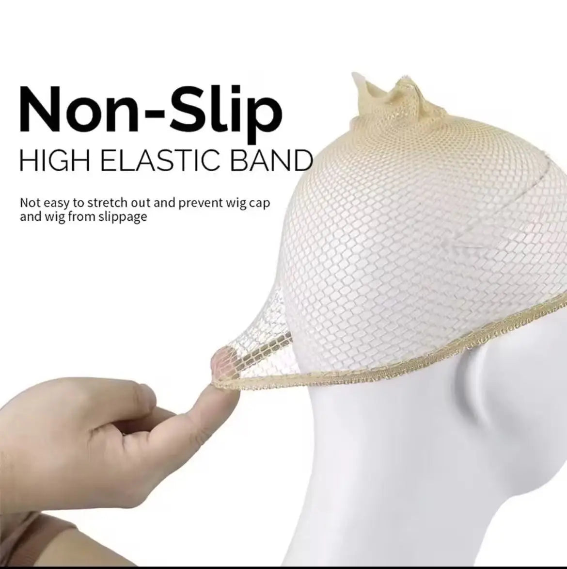 Nylon Hair Net New Stretchable Elastic Hairnets Fashion Mesh Weaving Wig Caps Making Wig Tools