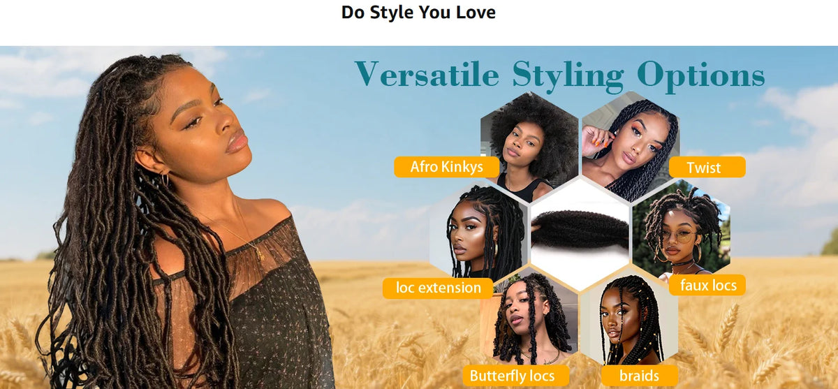 Afro Kinky Bulk Human Hair 30g/pack 16inches, 100% Micro Twist Curly Extensions