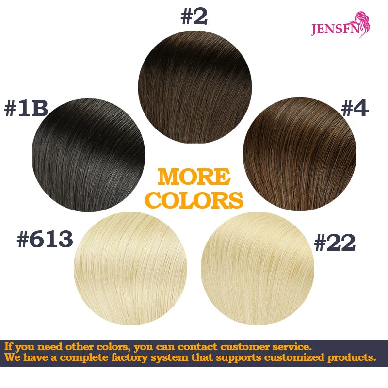 Mini Tape In Hair Extensions 100% Remy Natural Human Hair 16"-26" Inch Straight Seamless PU Skin Weft Tape Ins For Salon