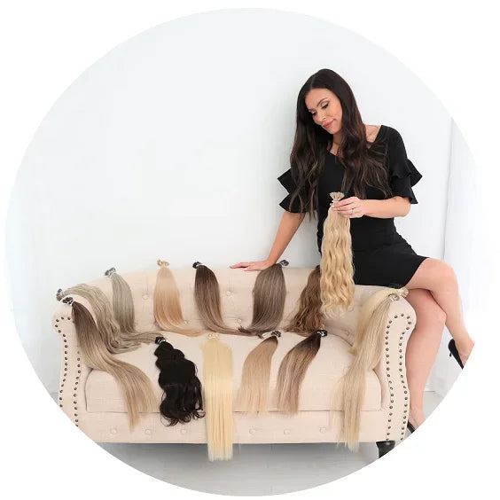 100% Human Hair Topper Machine Made Clip-in Hairpiece Wig Volume Colors Fast