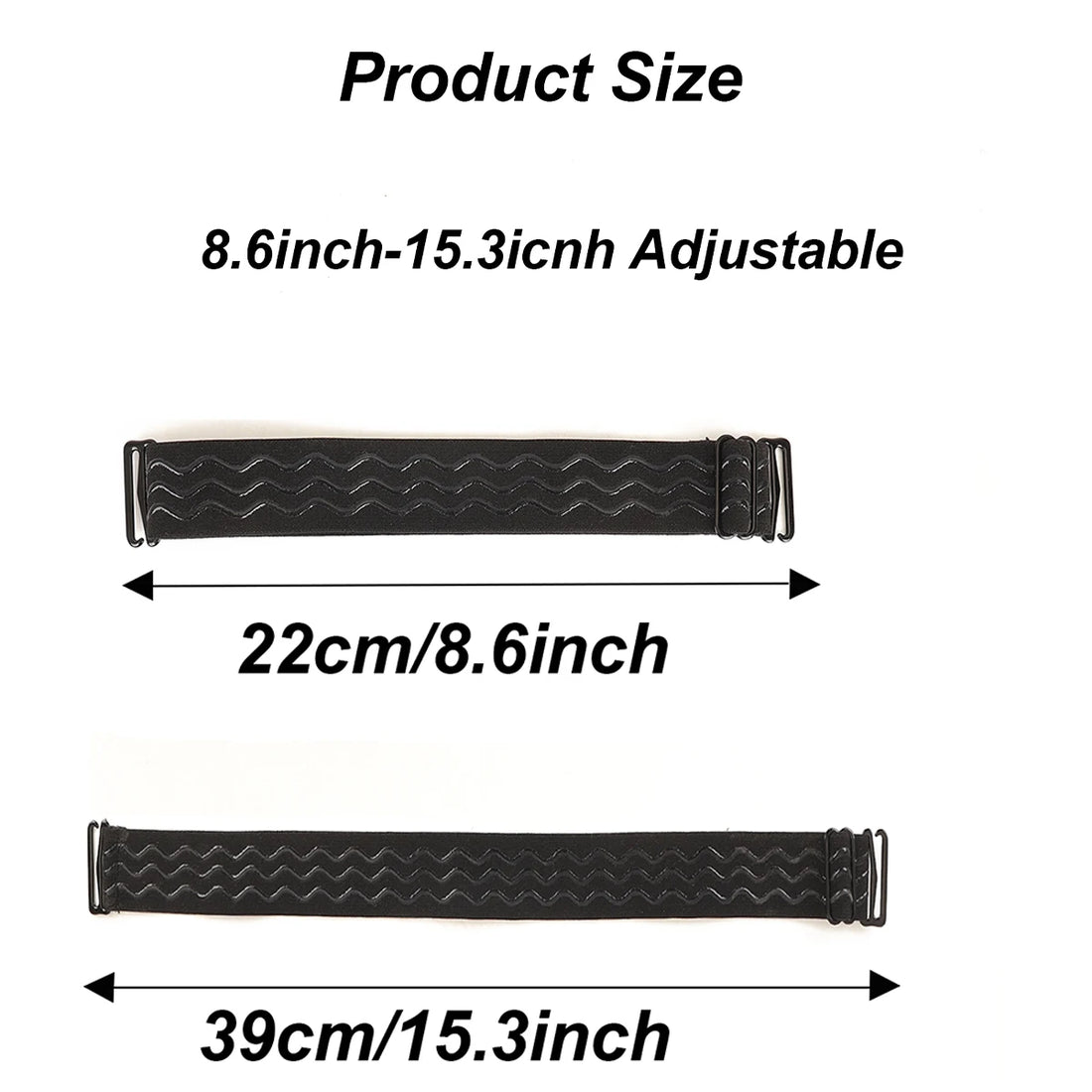 1/2/3/5Pcs Anti-Slip Elastic Bands For Wigs 3Cm Width Silicone Elastic Band With Adjustable Strap To Secure Wigs Accessories