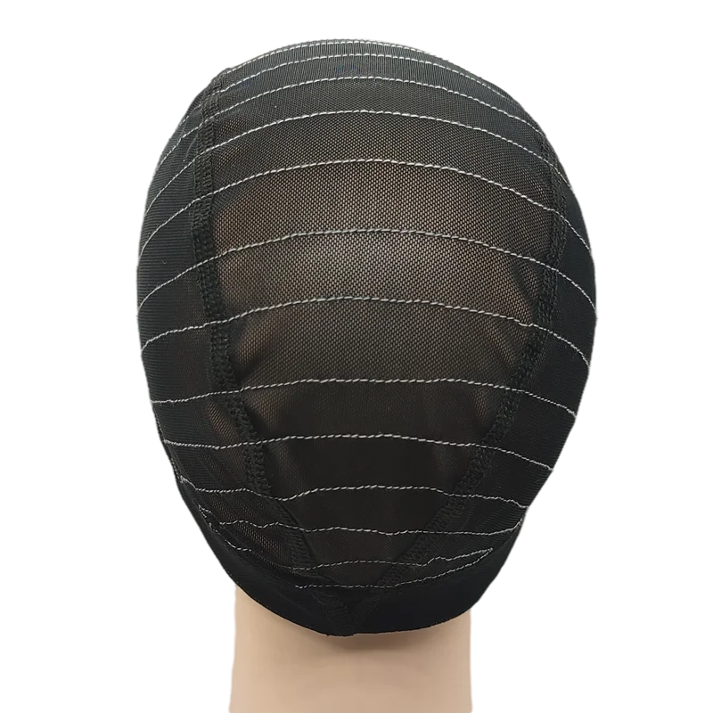 4X4/5X5 Lace Closure Mesh Wig Caps Stretchy Breathable Spandex Dome Guideline Sewing