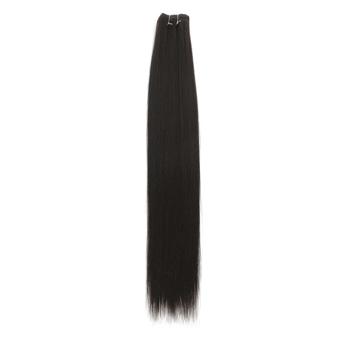 Bone Straight Hair Bundles Salon Natural Extensions Fake Fibers Super Long Synthetic