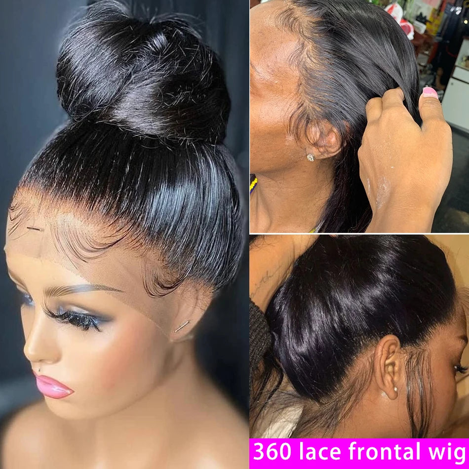 Body Wave Raw Virgin Vietnamese Human Hair Lace Front Wig — Transparent HD Lace, Glueless