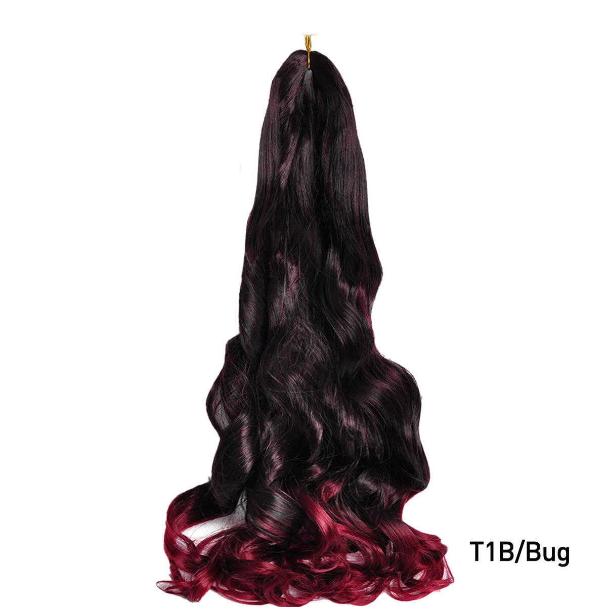 French Curls Braiding Hair Extensions Synthetic Spanish Curl Loose Wave Spiral Braids