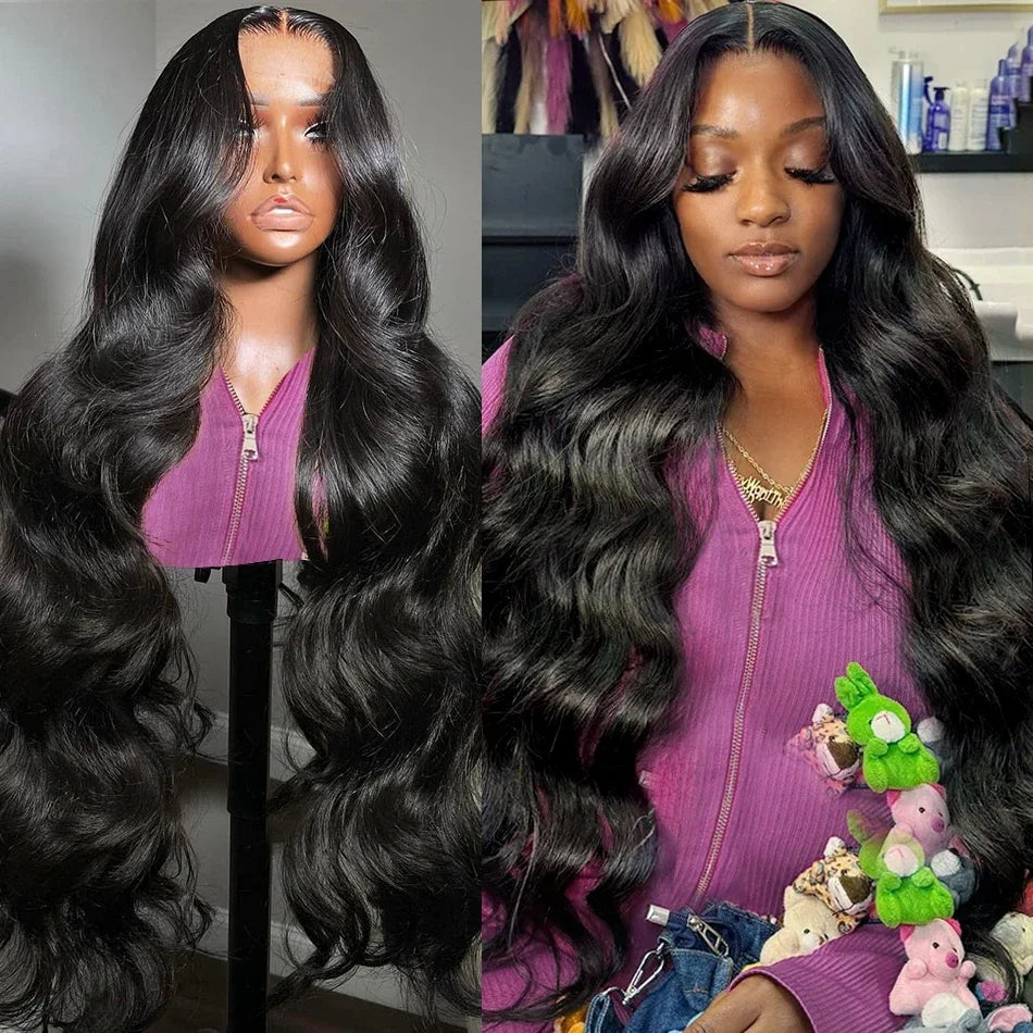 250% Density Body Wave, 13x4 HD Lace Frontal Human Hair Wig Burmese
