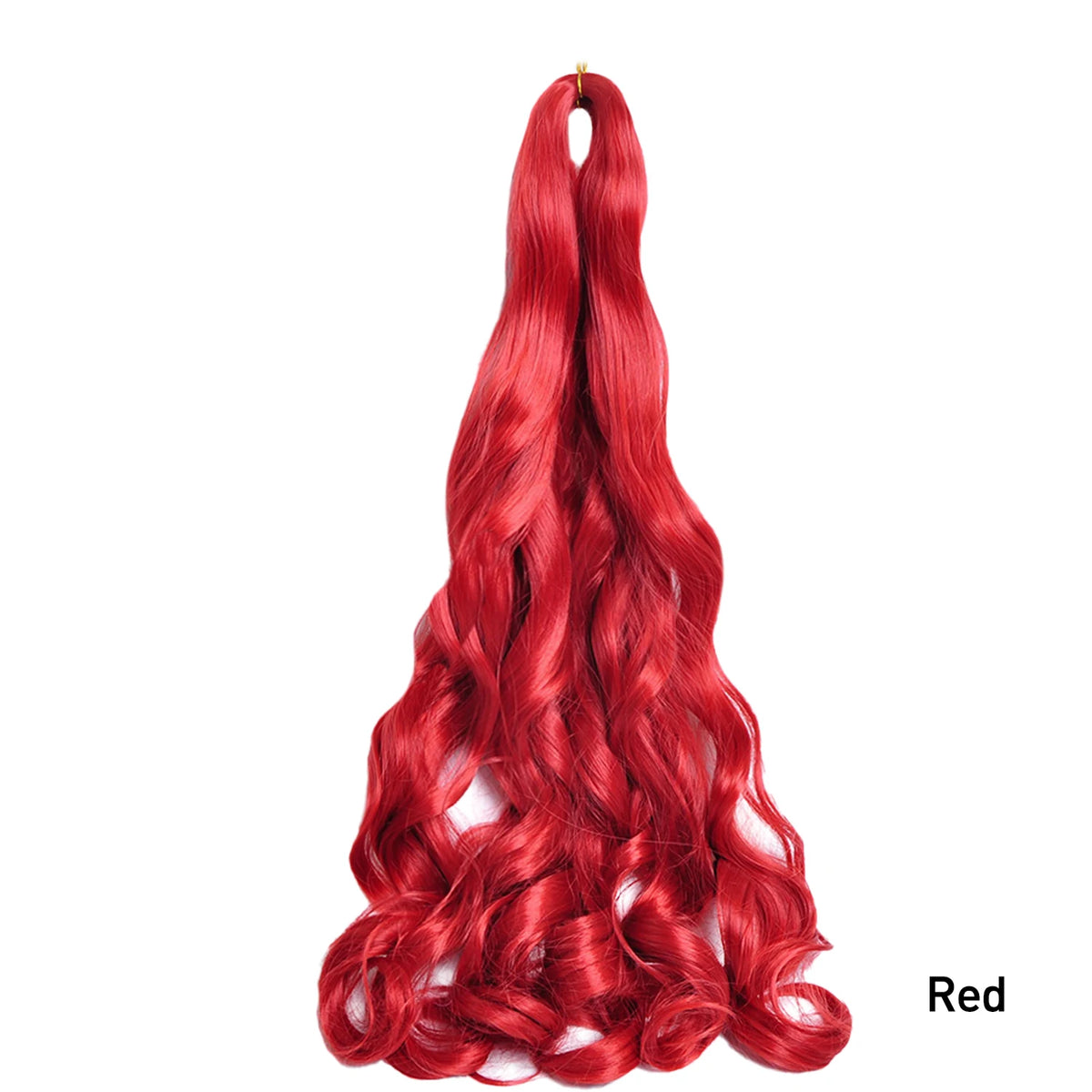 French Curls Braiding Hair Extensions Synthetic Spanish Curl Loose Wave Spiral Braids