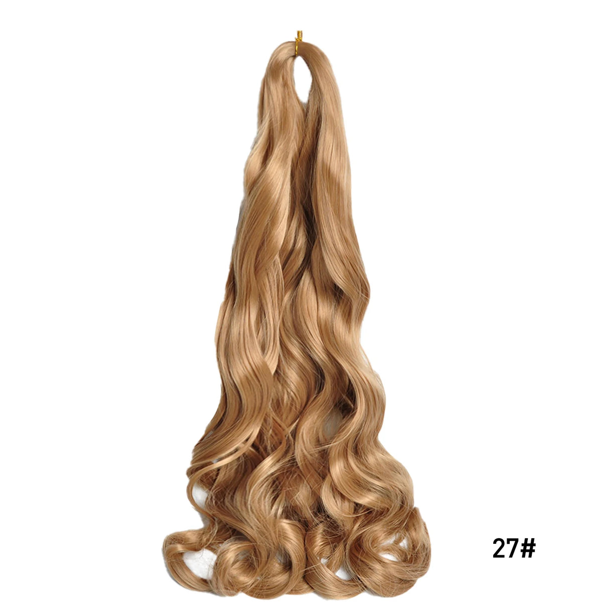 French Curls Braiding Hair Extensions Synthetic Spanish Curl Loose Wave Spiral Braids