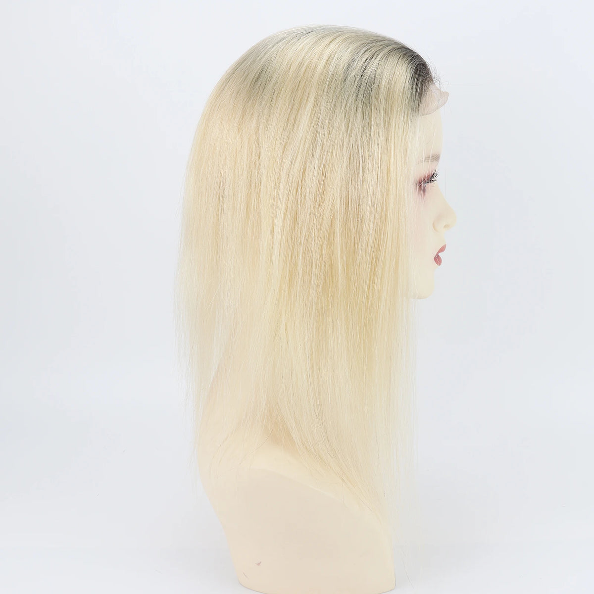 2/613 Ombre Light Blonde Topper Lace Front Real Remy Human Hair Toupee
