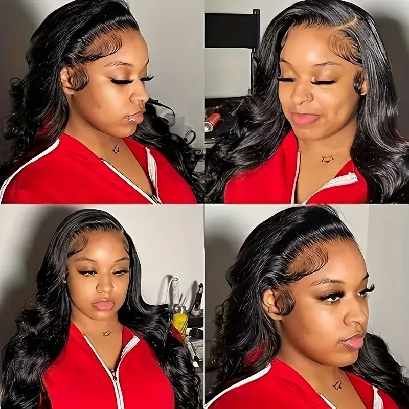 Body Wave Human Hair Bundles Closure Transparent, 13x4 13x6Lace Frontal 100% Raw