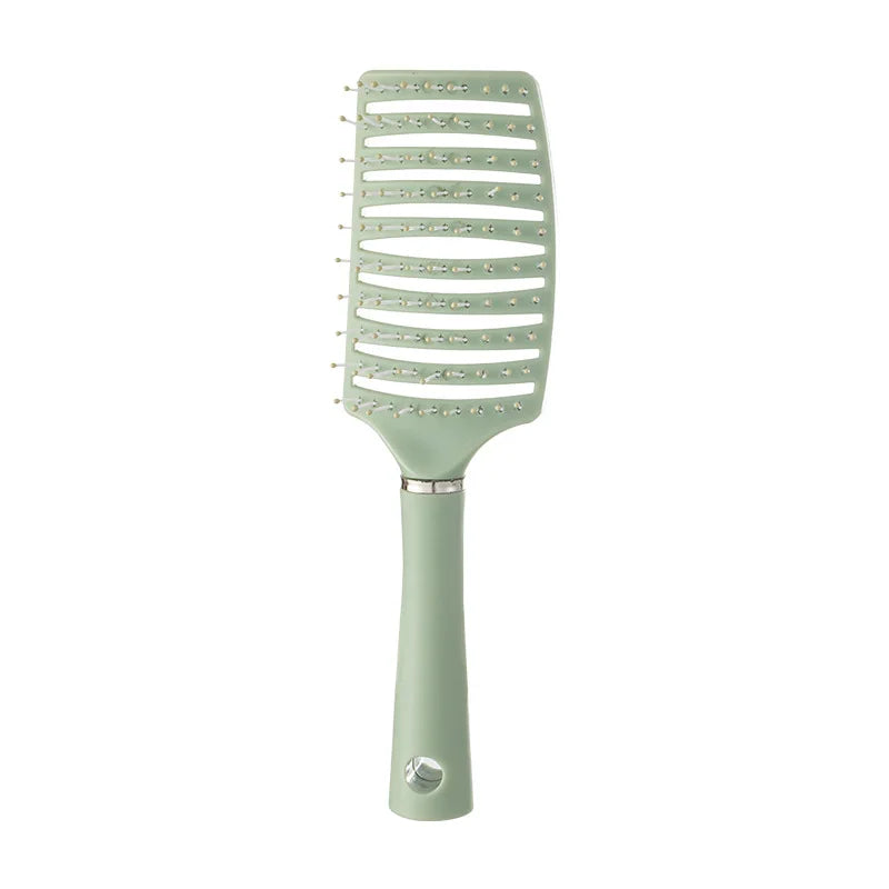 1pc Anti-Static Massage Brush Women's Hair and Scalp Massage Comb - Straight Hair Professional Tool
