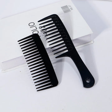 2Pcs Hair Comb Set, Large Wide Toothed Comb, No Handle Styling Comb, Suitable for Both Men and Women