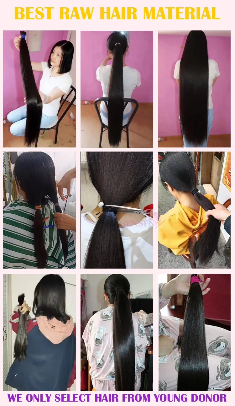 Flat Tip Hair Extensions Remy, 100% Human Keratin Straight Pre Bonded Wigs