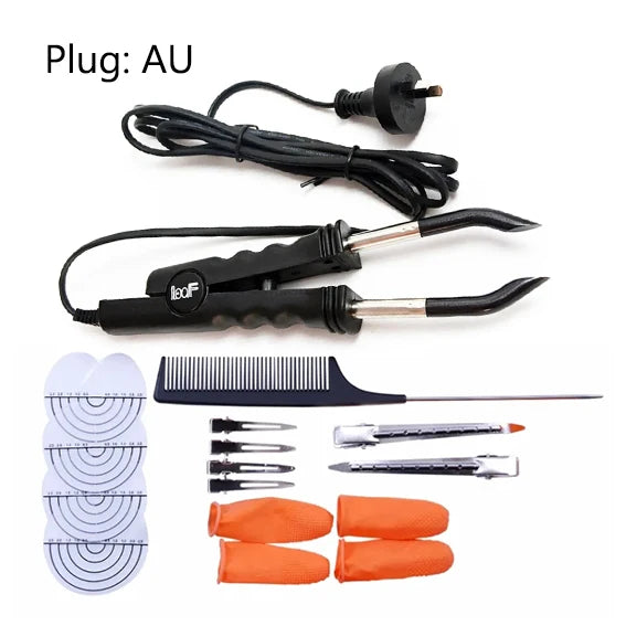 Constant Heat Iron Hair Connector Flat Plate Fusion Extension Keratin Bonding Salon