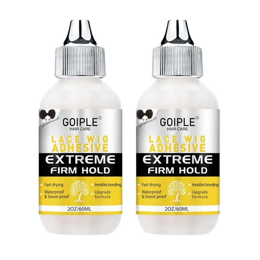 Extreme Firm Hold Lace Wig Glue Waterproof & Sweatproof Invisible Bonding Adhesive For Lace Wigs