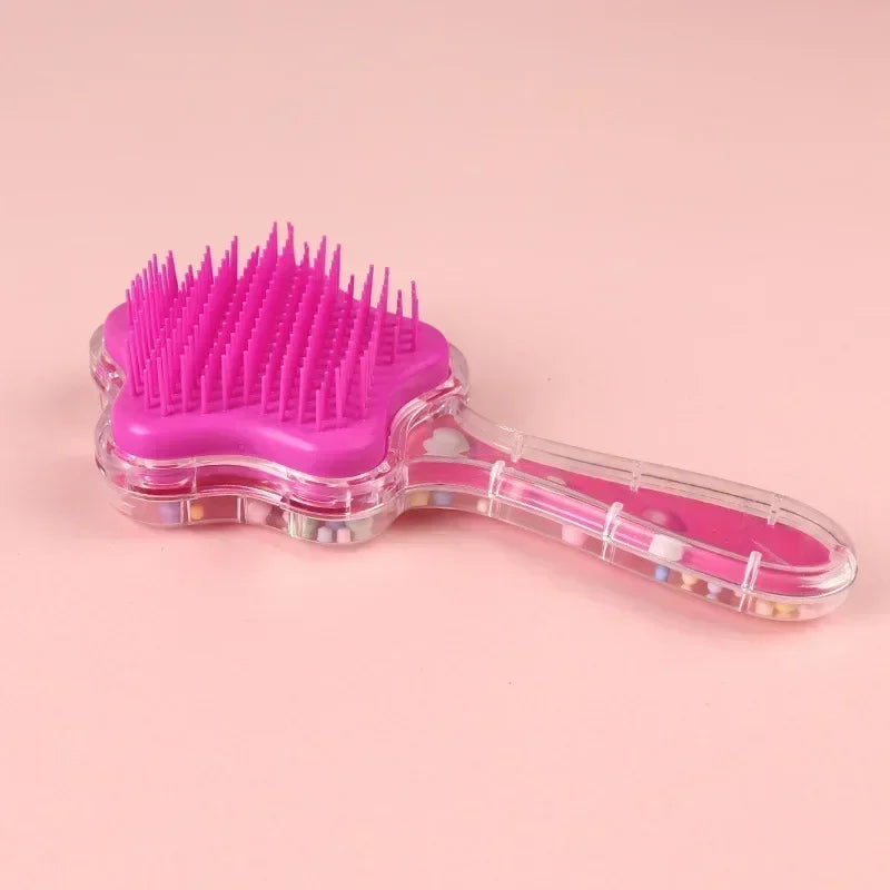 Star Magic Combs Anti-static Massage Unicorn Hair Brushes Tangle Detangle Shower Massage Hair Brush