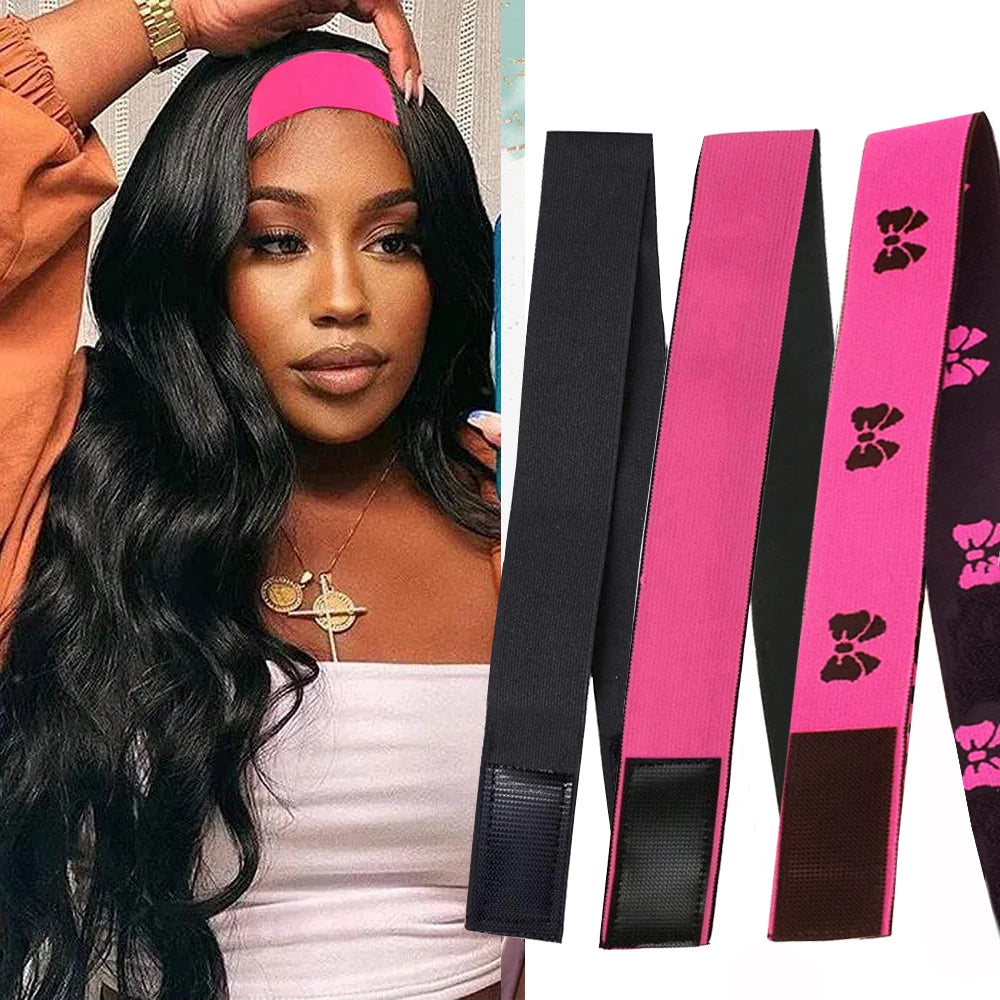 Elastic Band Wig Edges Wrap Lace Melting To Lay Baby Hair Edge