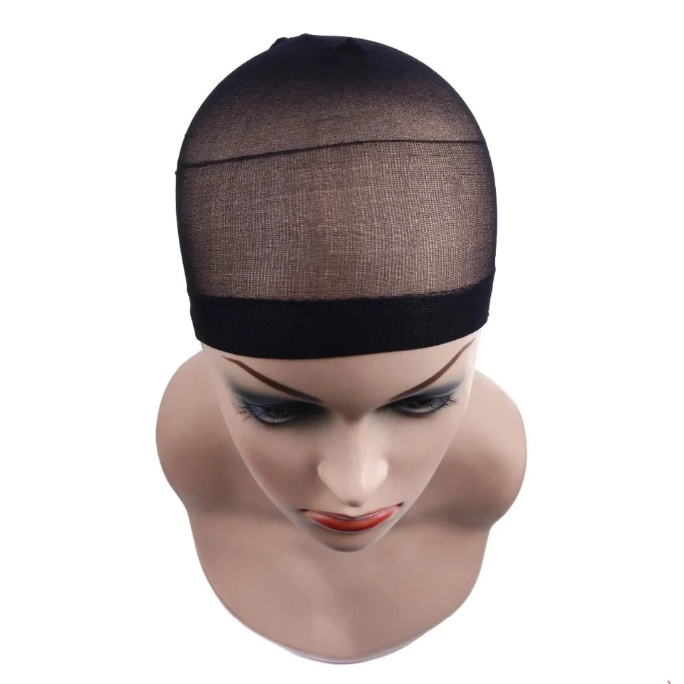 Invisible Stocking Wig Cap Lace Front High-elastic Stretchy Breathable Nylon Ultra-thin Sheer