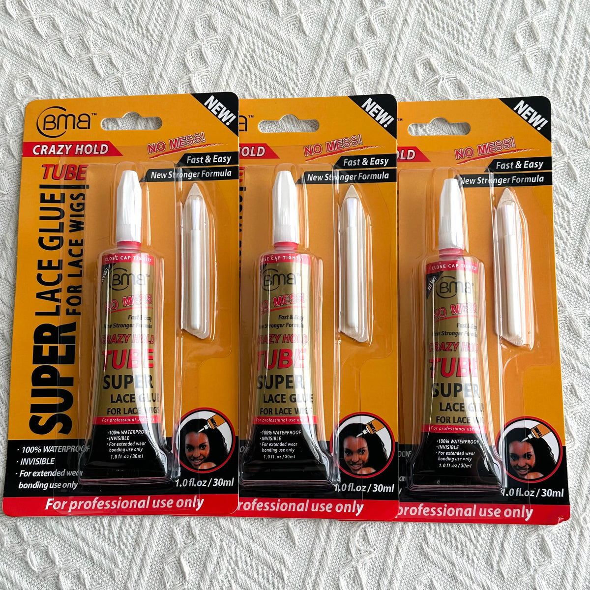 Crazy Hold Tube Super Lace Glue Wigs Waterproof Invisible Bonding Replacement Adhesive