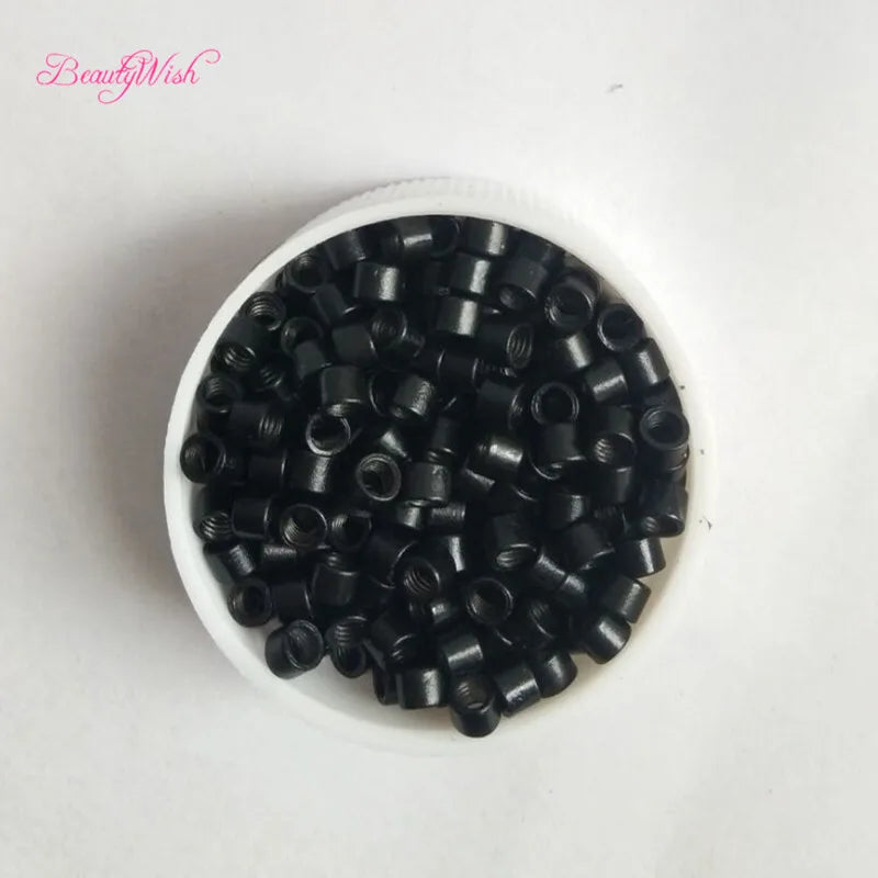3.5x2.0 Screw Micro Ring Hair Extension Microringe Links Rings Beads Screws Thread