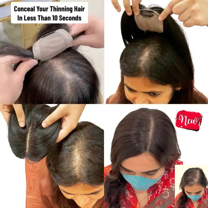 Silk Base Straight Hair Toppers Natural Looking Remy Human Topper Clips Breathable