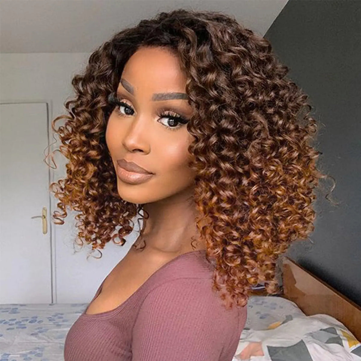 Synthetic Short Gogo Curl Crochet Hair Beach Braids Ocean Wave Twists Braiding