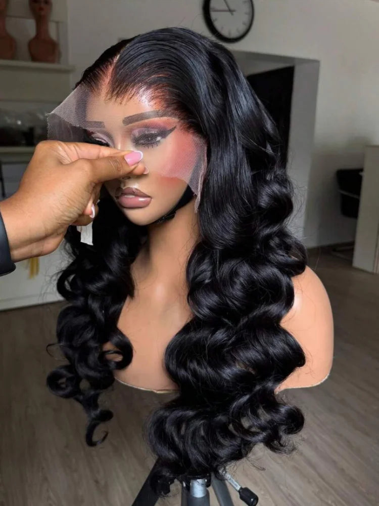 Lace Front Wig Density, 13x6 HD Transparent Body Wave Frontal Human Hair