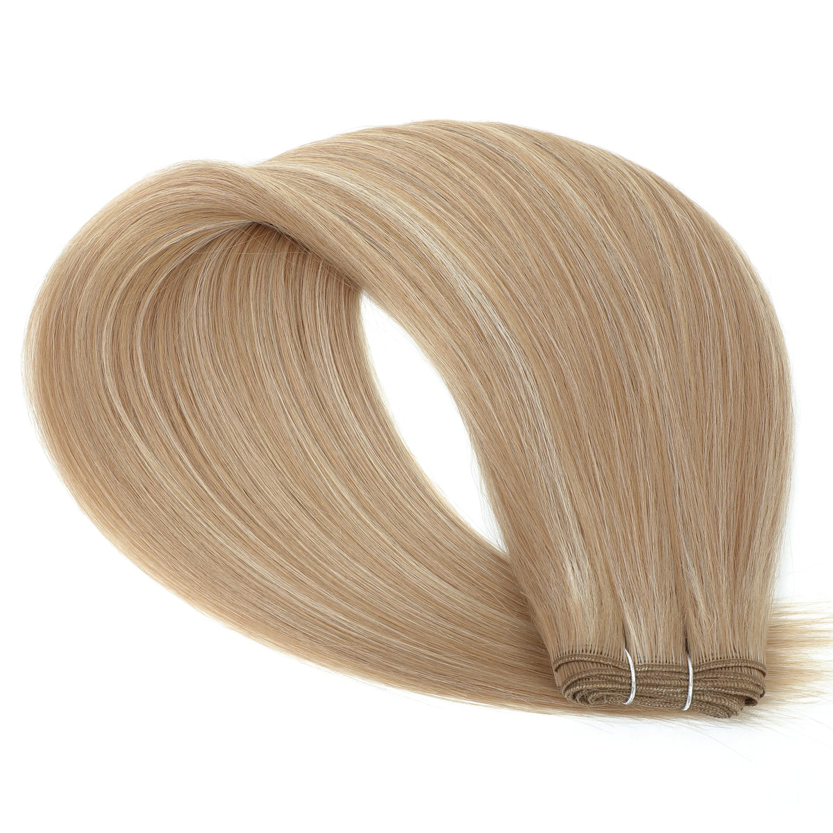 Bone Straight Hair Bundles Salon Natural Extensions Fake Fibers Super Long Synthetic