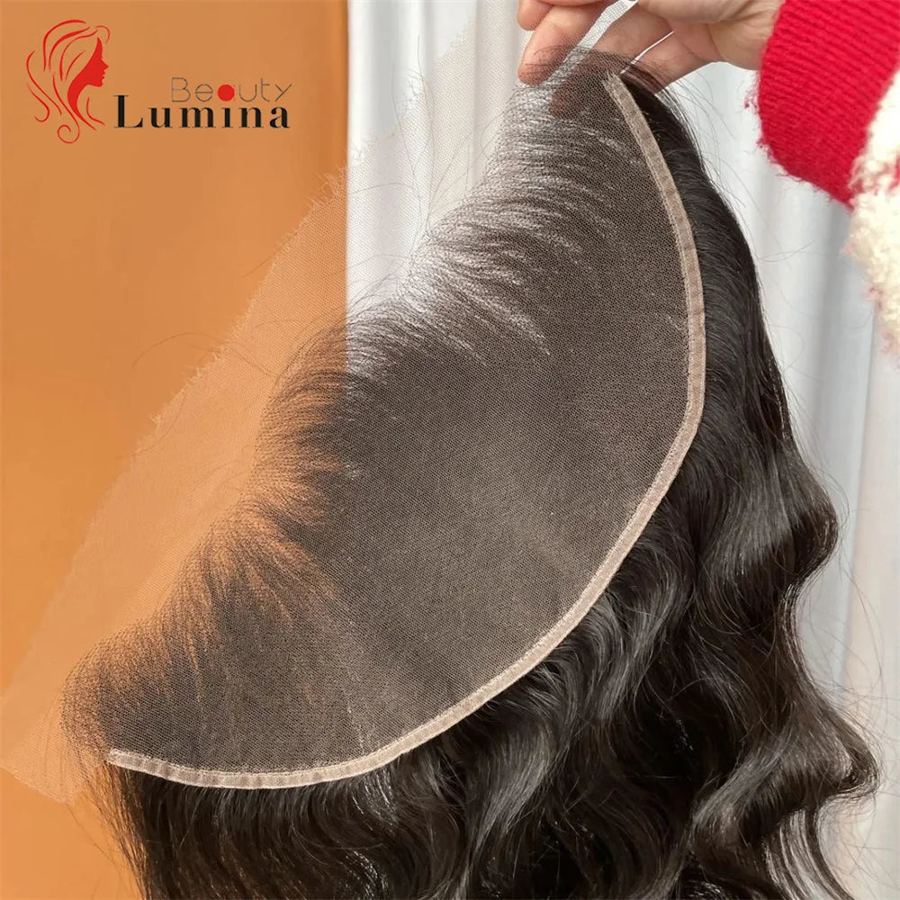 HD 13x4 Lace Frontal Closure Only Body Wave Human Hair Real Transparent