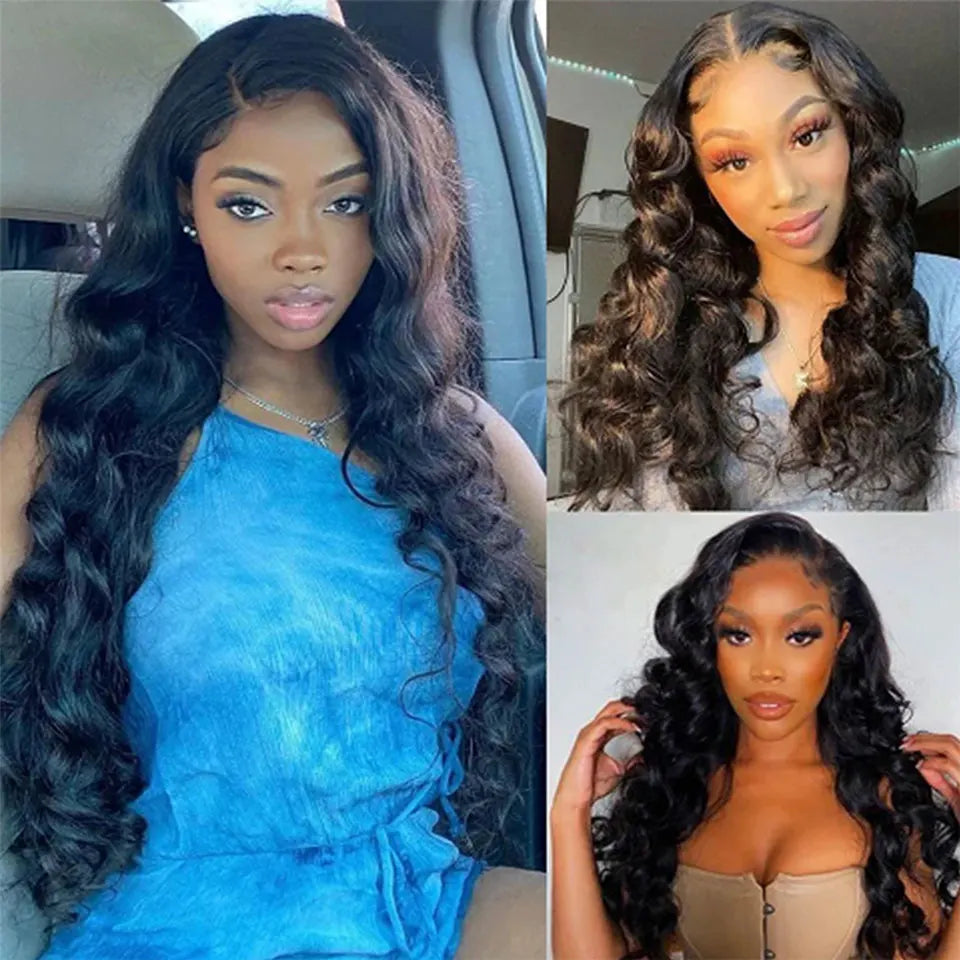 Loose Wave Bundle Human Hair Weave Unprocessed Virgin Wavy Weft Big Spiral