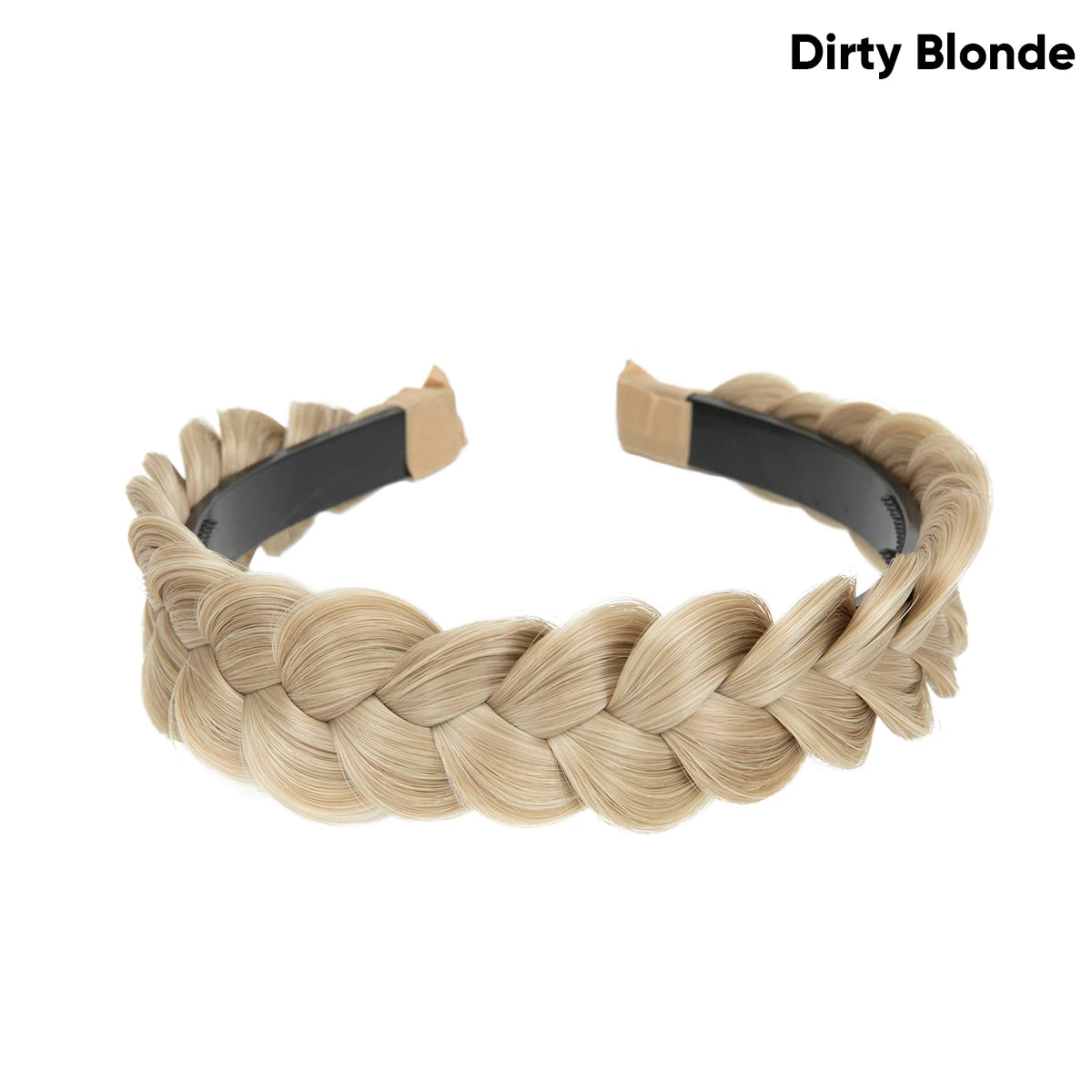 High-Quality Synthetic Fiber Braided Headband Wig, Fishtail Braid Headband, Bohemian Style Women's Hair Accessory Wig
