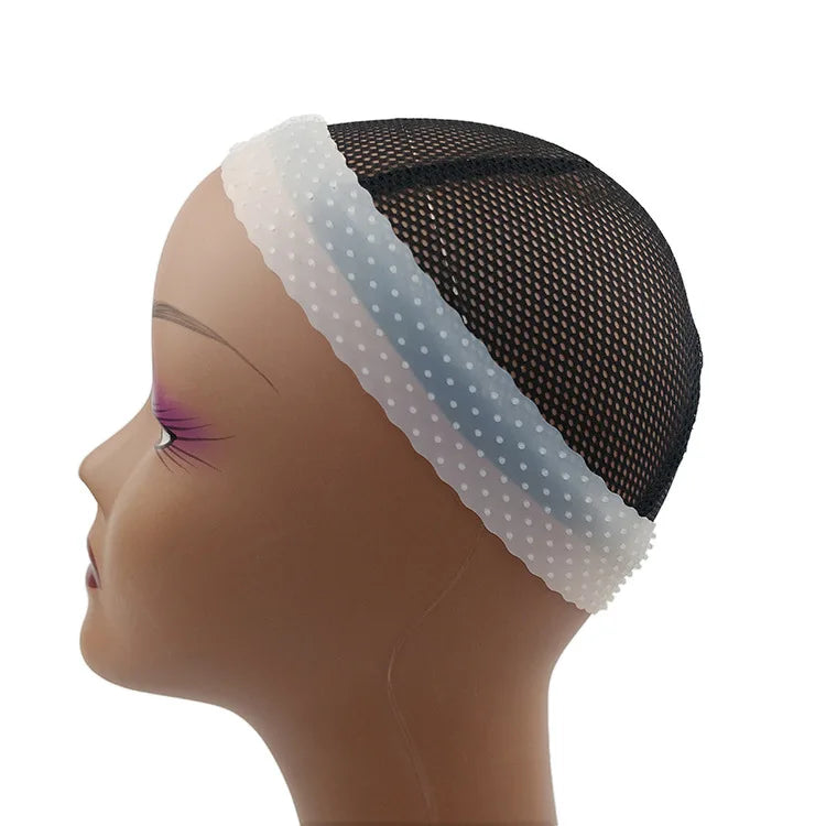 Transparent Silicone Wig Grip Band — Non-Slip, Elastic, Adjustable