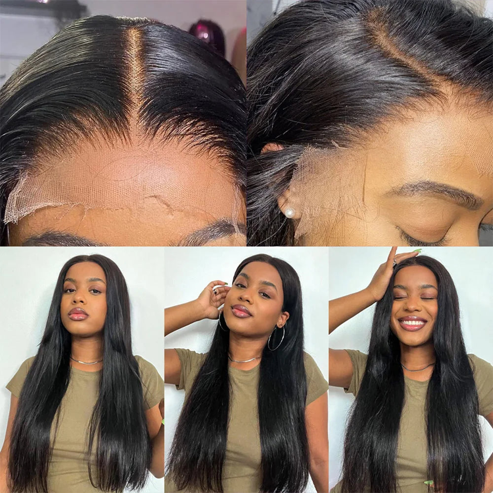 13x4 Ear To Transparent Frontal Lace Only Straight HD Closure Human Hair
