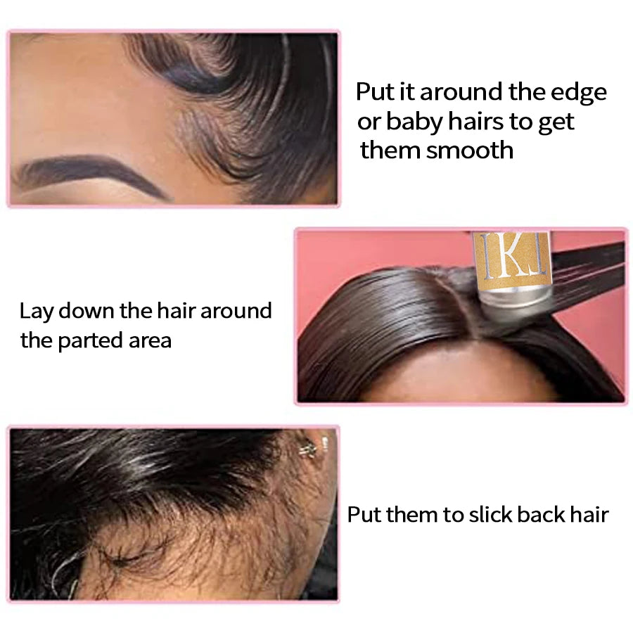 Hair Wax Stick Wig Professional Gel Cream Non-greasy Style Broken Artifact
