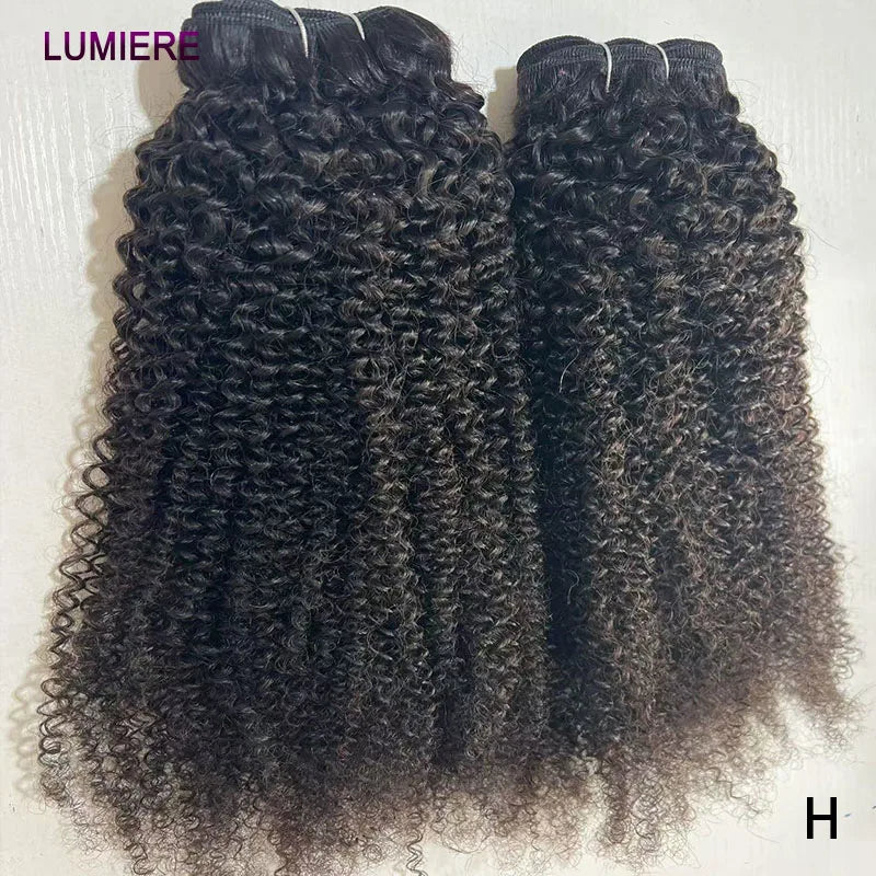 18A Mongolian Afro Kinky Curly Bundles 1/3/ Unprocessed Raw Virgin Jerry Human