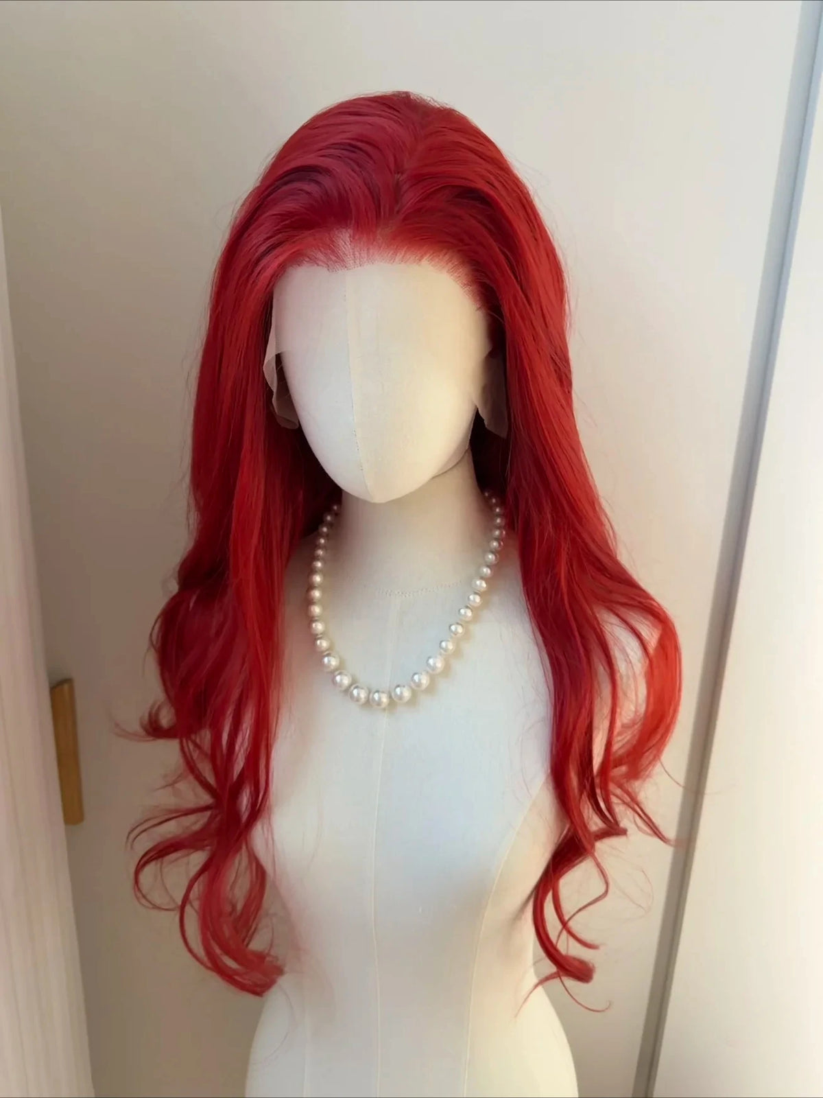 Body Wave Lace Front Wig Pink Purple Red Cosplay 26inch 13*4 Frontal