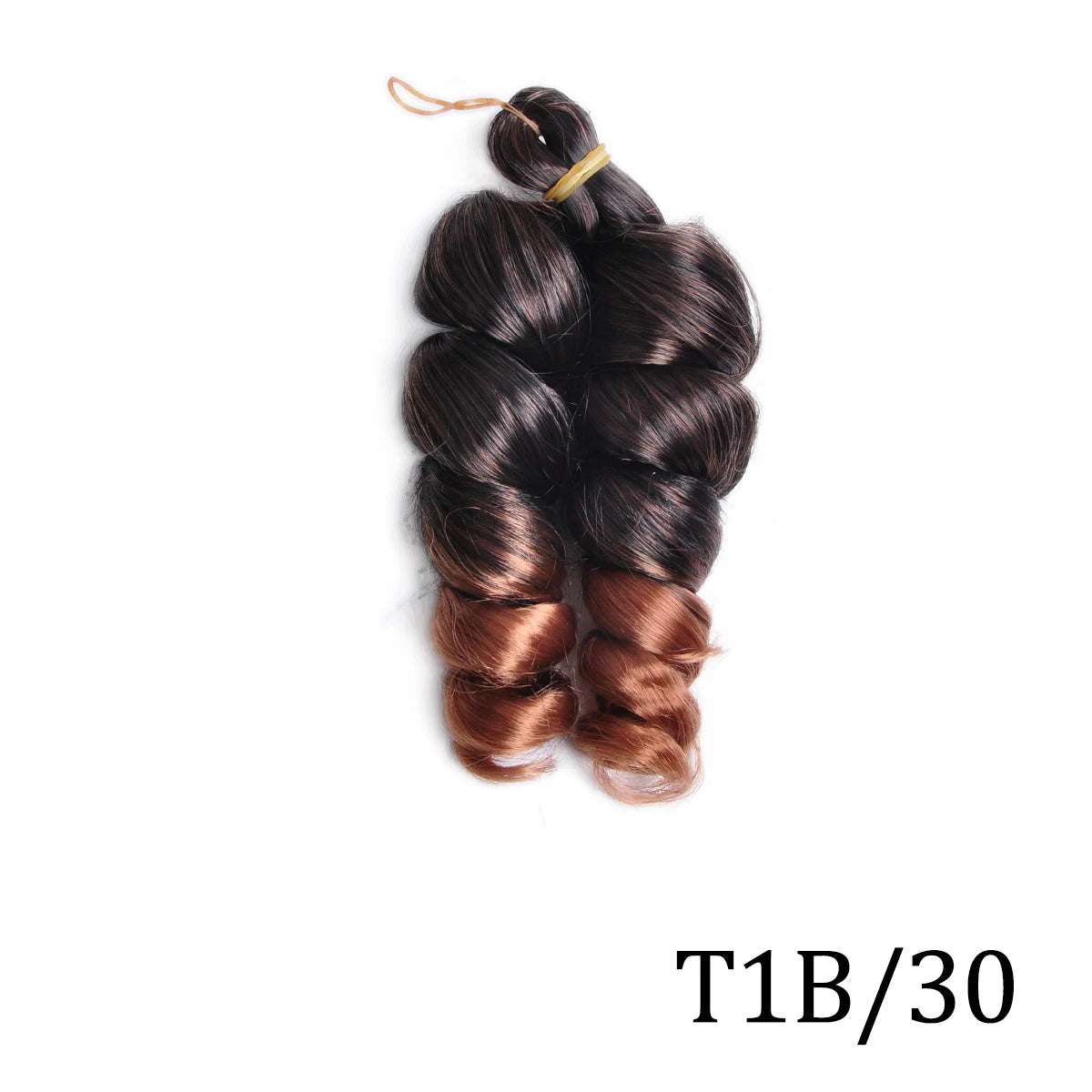 12inch Synthetic Italian Curls Braids Hair Crochet Loose Extensions Boho Deep Wave